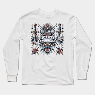 Fortis Fortuna Adiuvat Long Sleeve T-Shirt